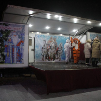 23 декабря на Центральной площади прошло открытие городской Ёлки